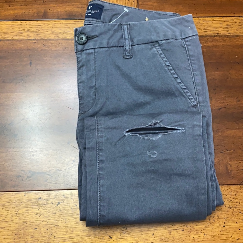 Gray American Eagle Pants!